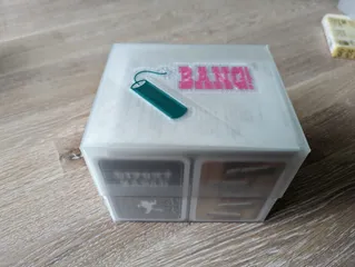 Fichier STL Jeu de société Bang, boîte de jeu BANG, emballage