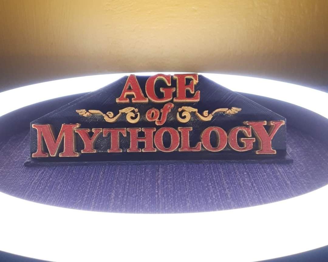 Age of Mythology Logo by Astlandian | Download free STL model ...