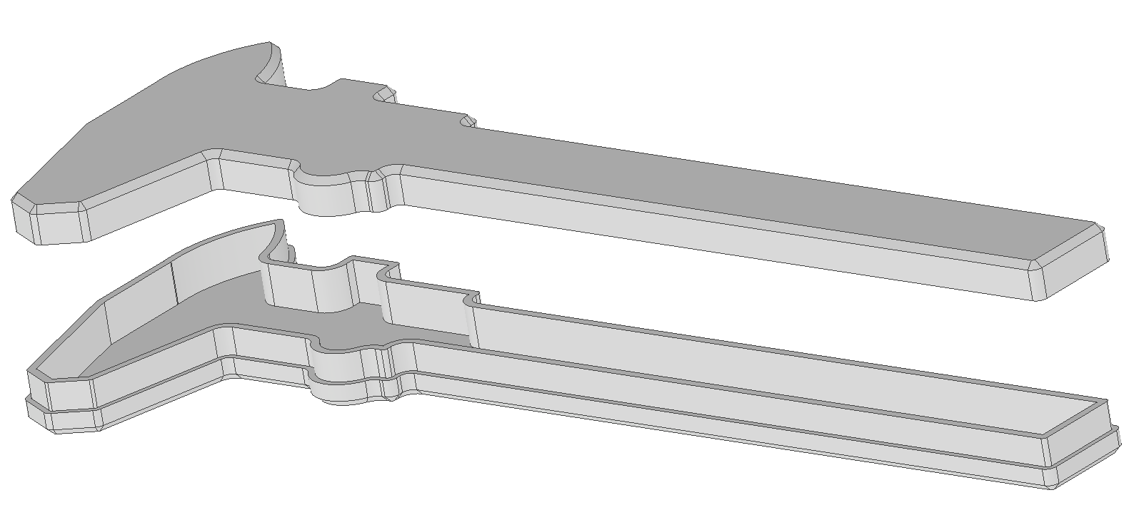 Miniatura 3 do modelo 3D Caliper case