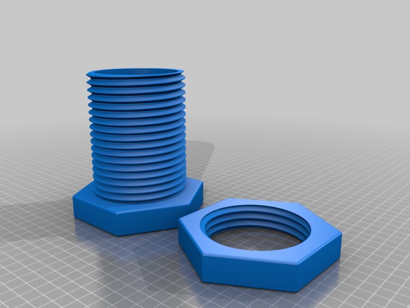 Bolt Pencil Holder