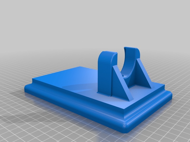 Baseball Bat Display Hook by TN Download free STL model