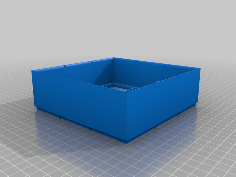 Miniatura 5 do modelo 3D Customizable Storage box