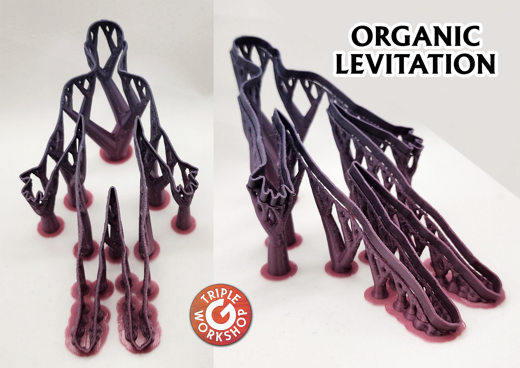 Organic Levitation Sculpture
