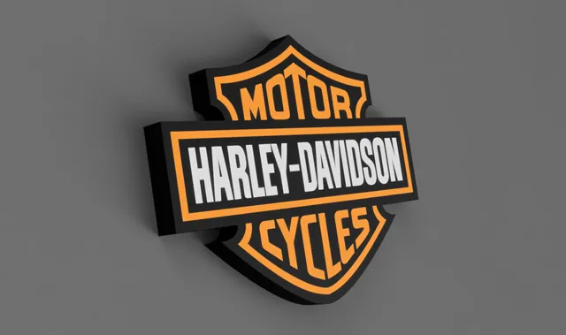 Harley davidson sign