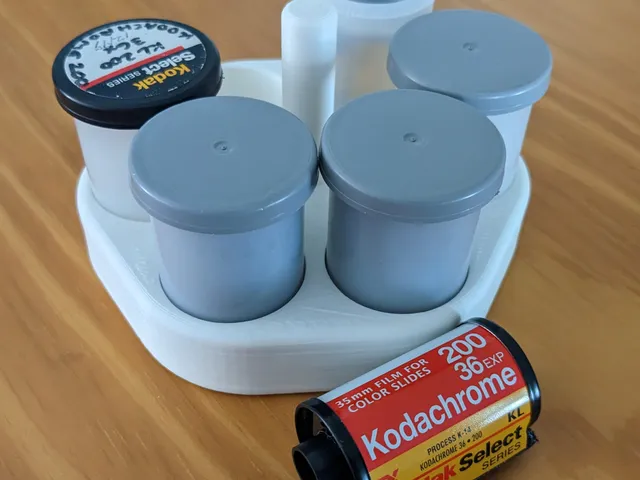 Stacking 35mm Film Holder