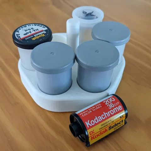 Stacking 35mm Film Holder