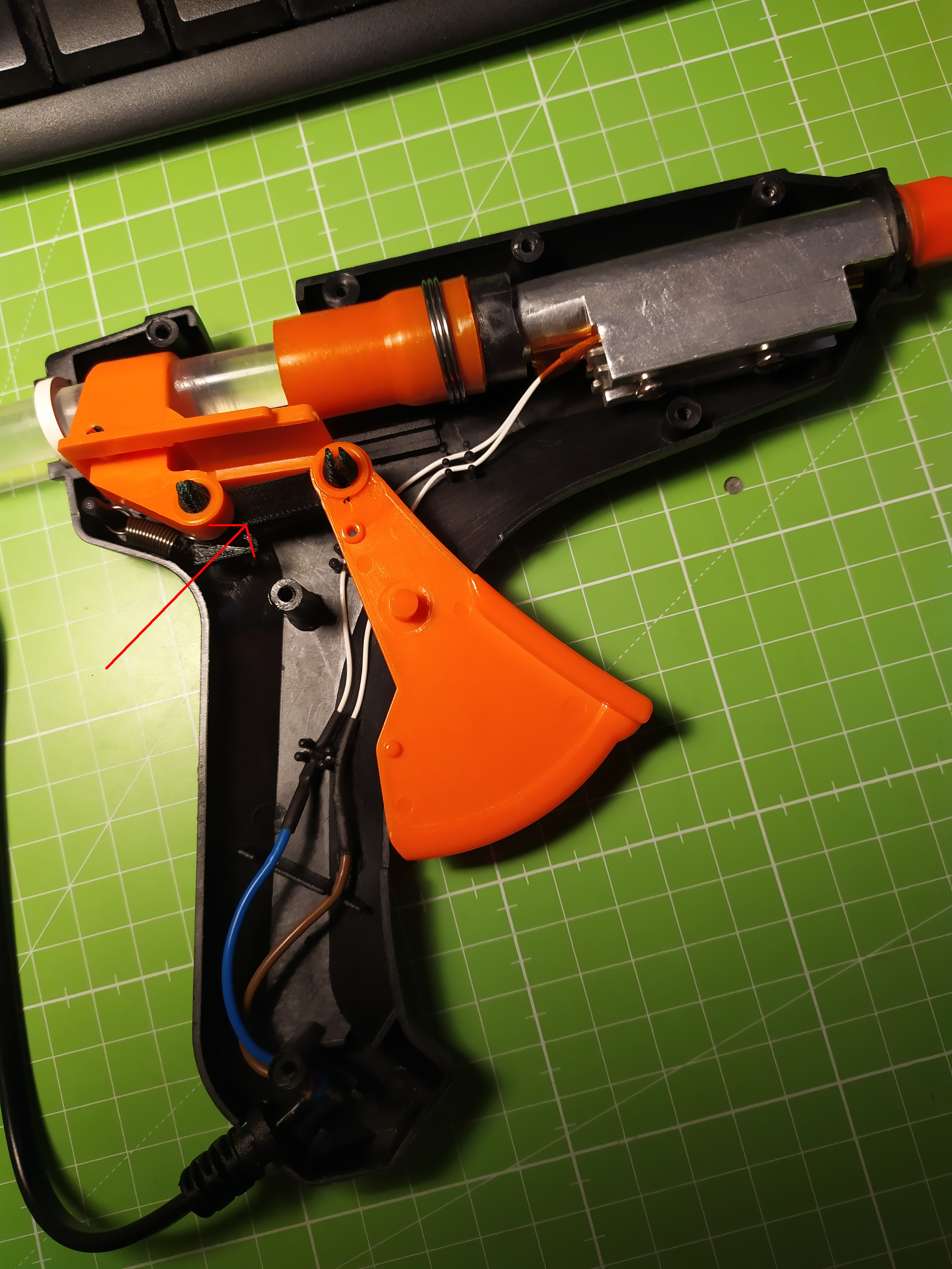 glue gun trigger/button fix