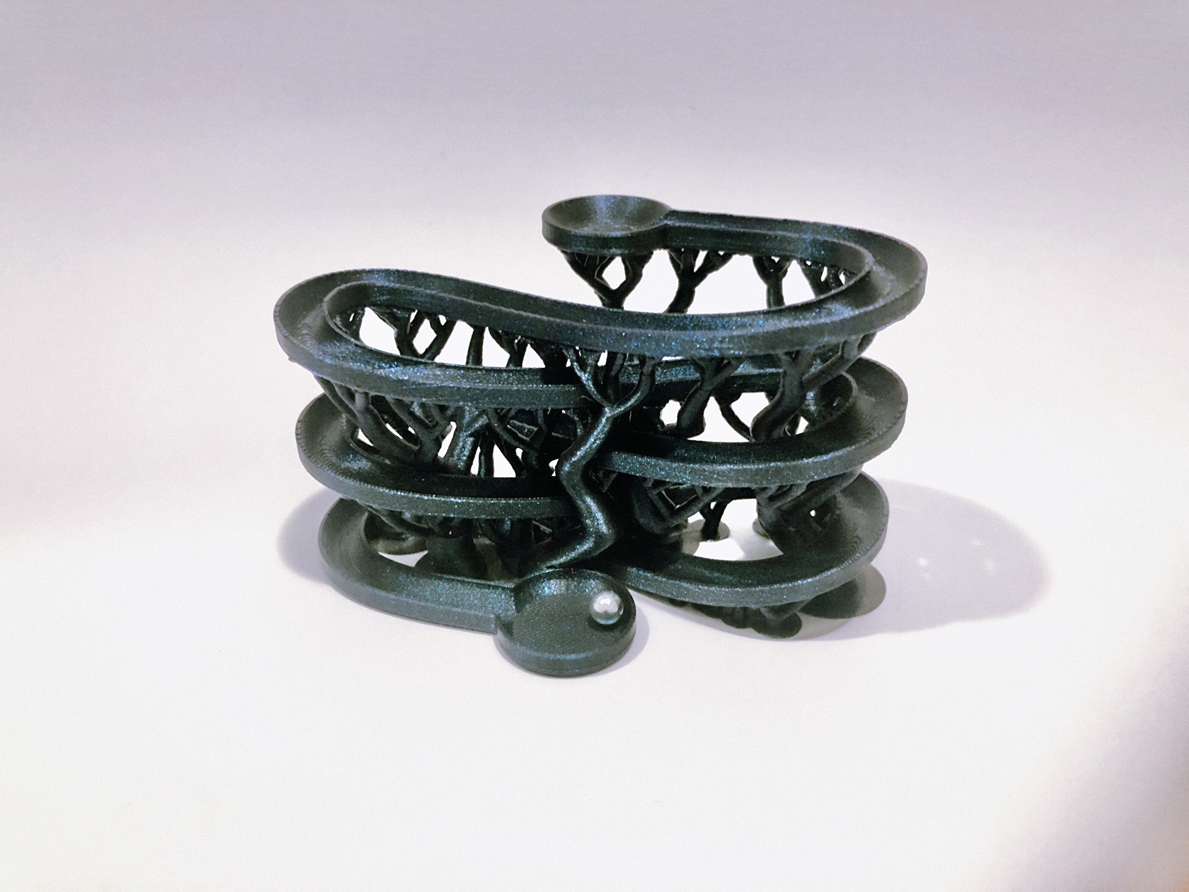 Scaleable Tree Support Marble Run - Figure 8 Style