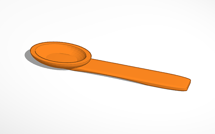 Spoon 3d File Mini Spoon by Mr. Purple | Download free STL model | Printables.com