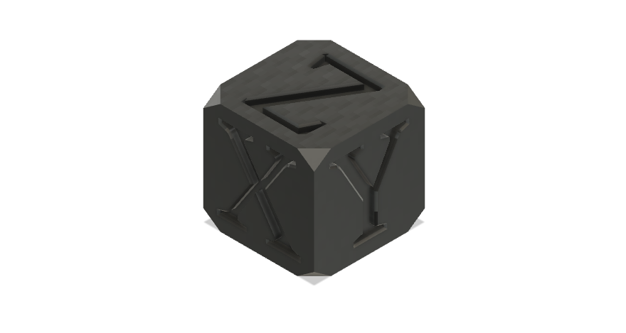calibration cube / cali cube / XYZ 20x20