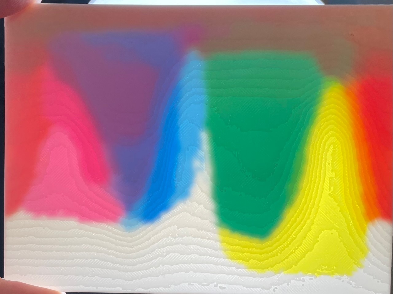 Bambu CMYK Reference Lithophane