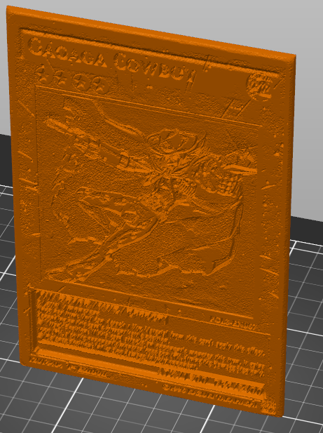 lithopane GaGaGa Cowboy