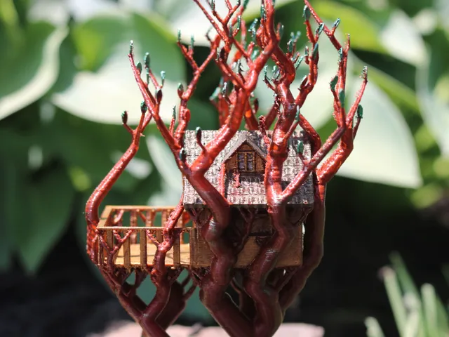 Organic Support Treehouse