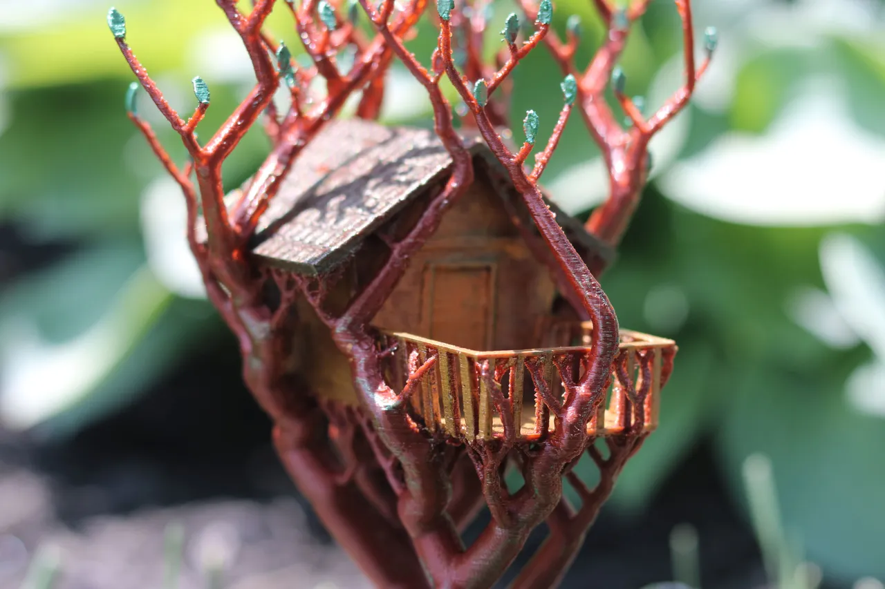Organic Support Treehouse by Ken Mills | Download free STL model ...