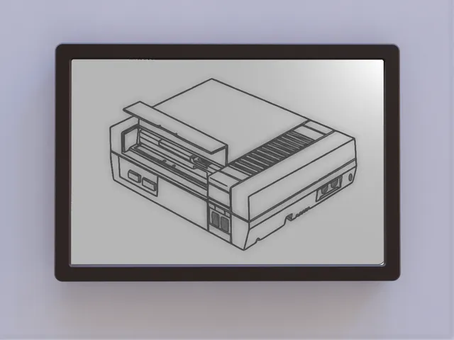 NES Console Patent Art