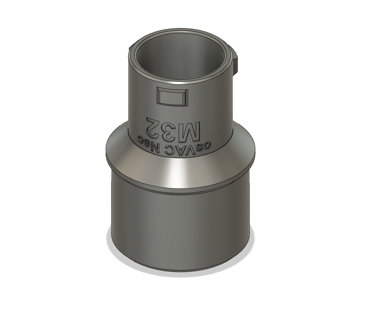 osVAC DN50 pipe adapter