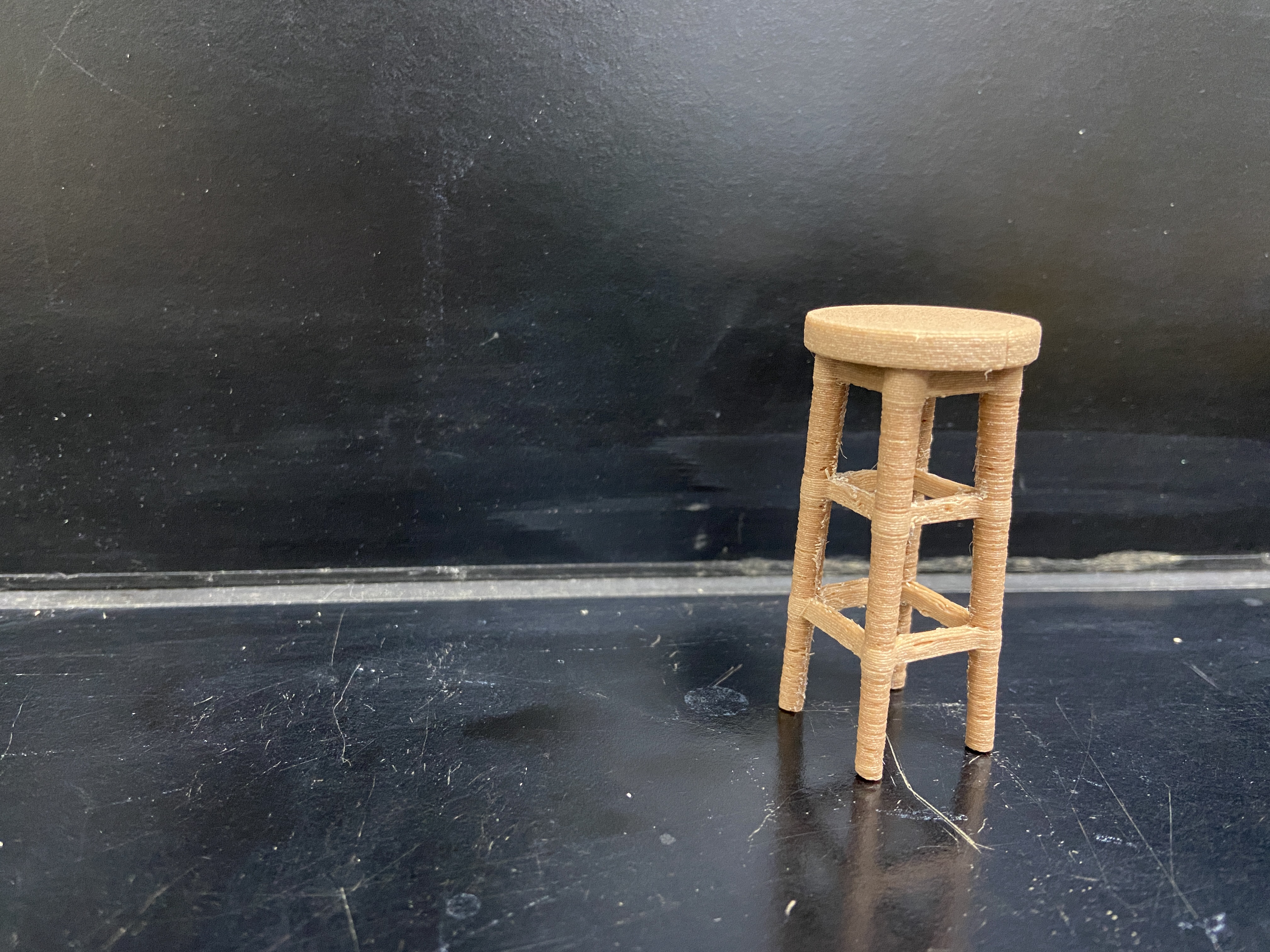 Doll house bar stool