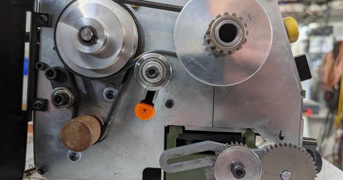 Proxxon PD250 lathe belt tensioner stop by bens Download free STL