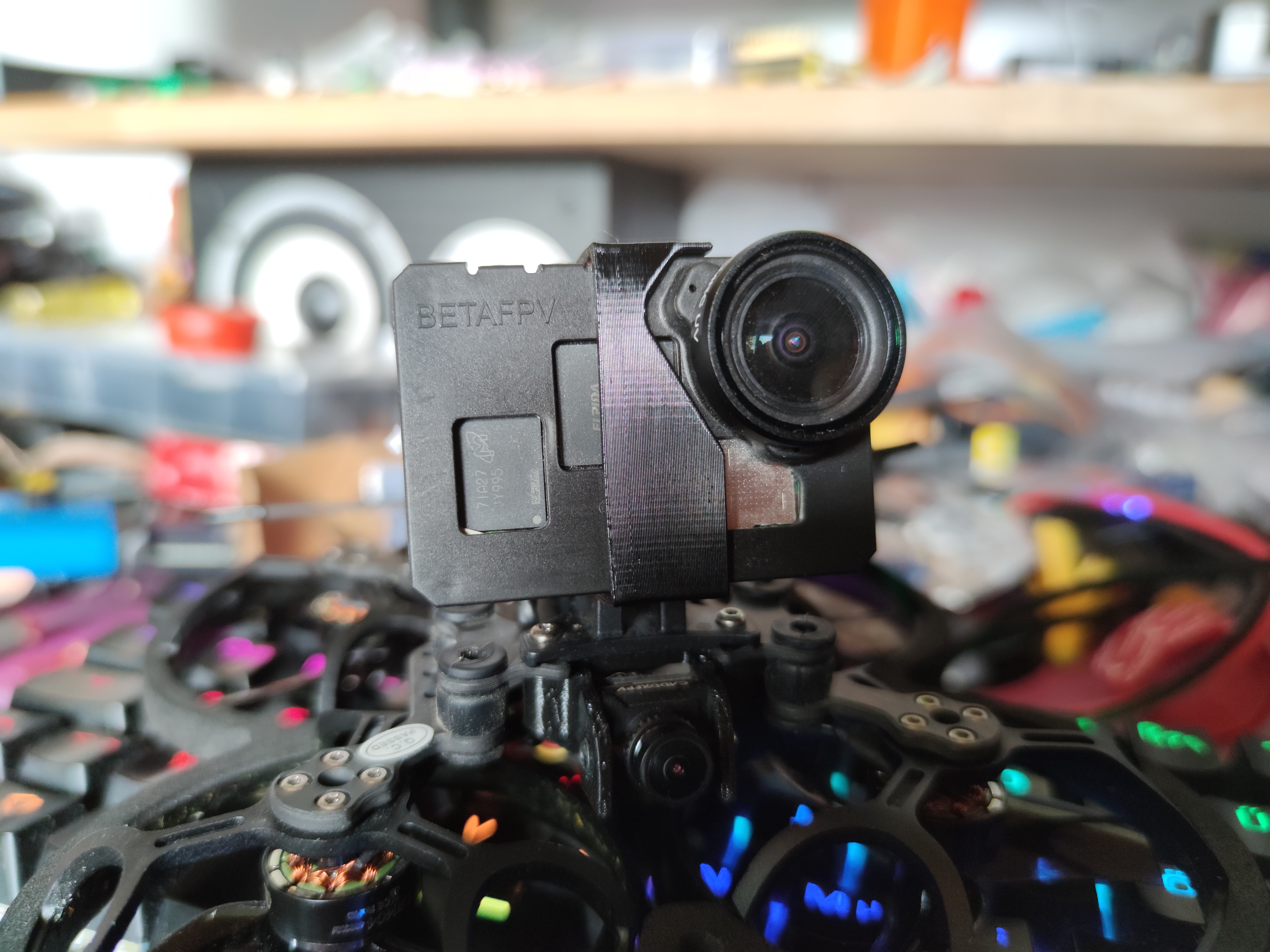 Naked GoPro Hero 6 Black mount for Cinelog25 by LegoRJ35