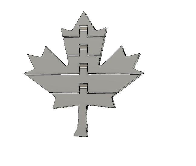 Maple Leaf by Slowpoke | Download free STL model | Printables.com