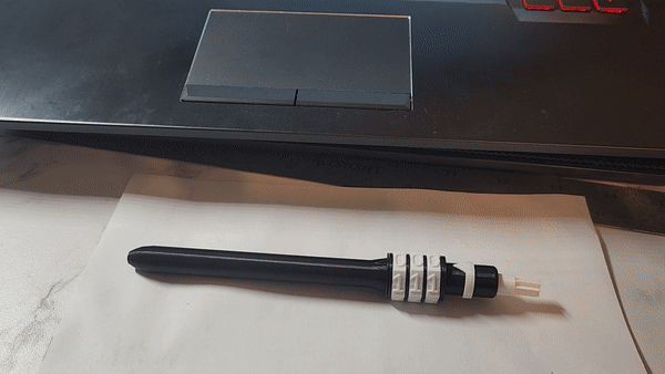 Miniatura 5 do modelo 3D Combination Lock Pen