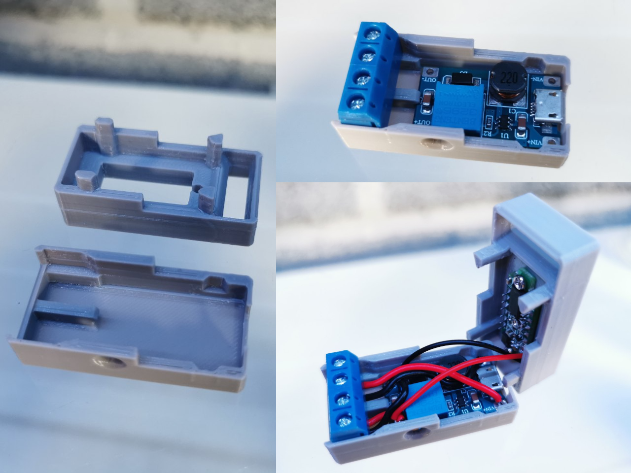 Mini Adjustable Power Supply by nans Download free STL model