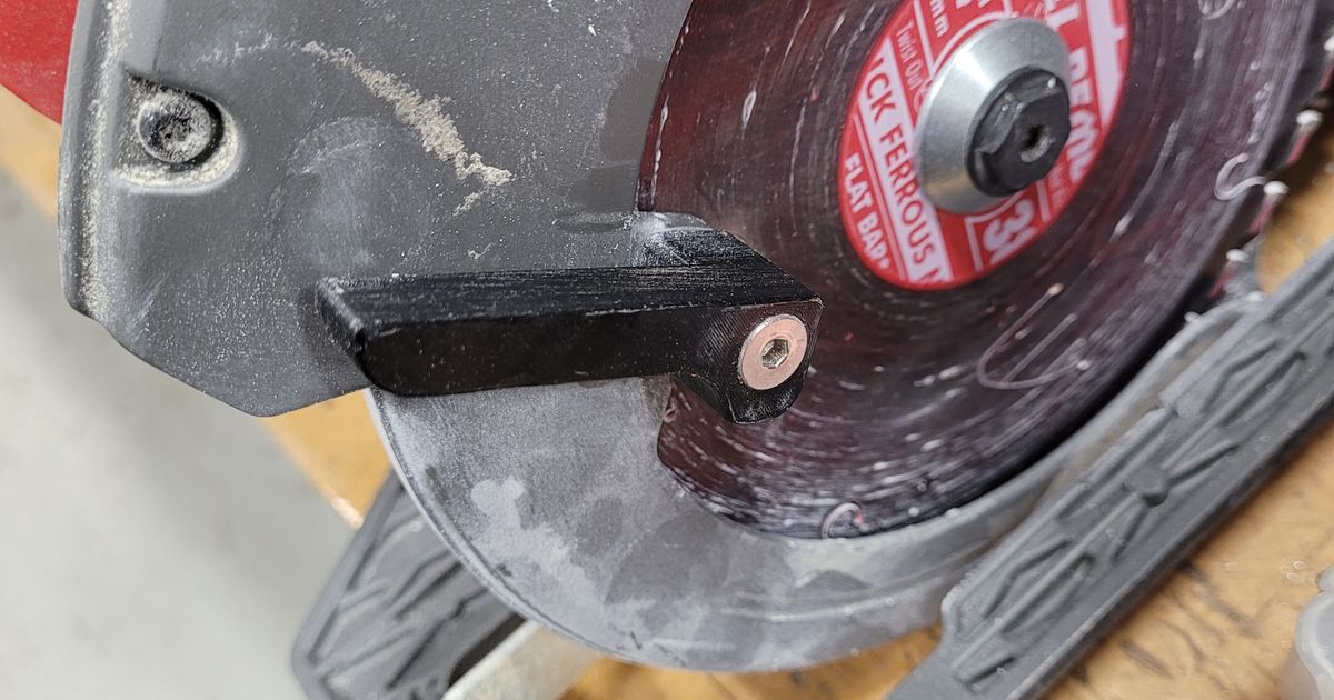 Milwaukee M18 circular saw guard handle by Tuna Download free STL