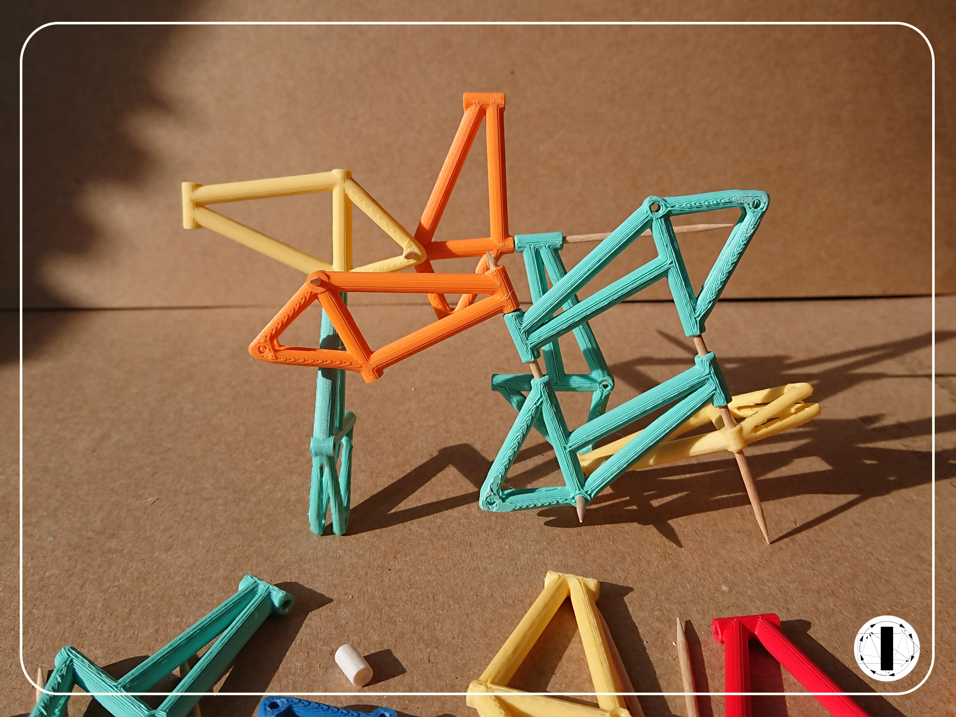 Inventorics - Bicycle Builder (a construction toy)