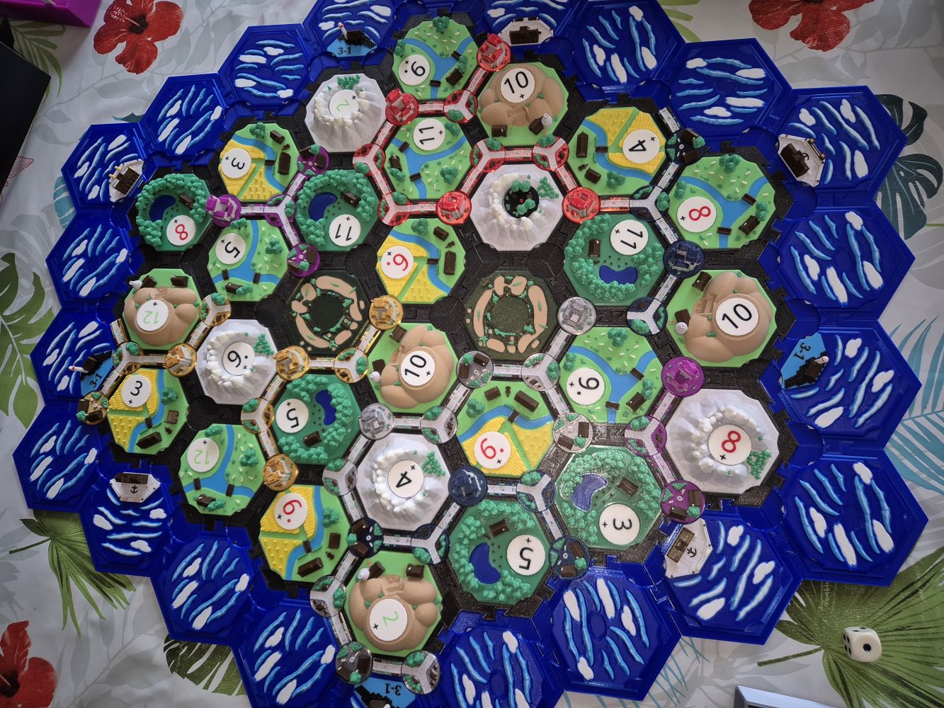 Catan Basegame Multicolor By Cadvan Download Free Stl Model
