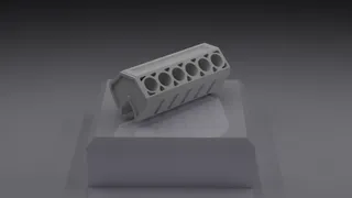 V12 Engine Block