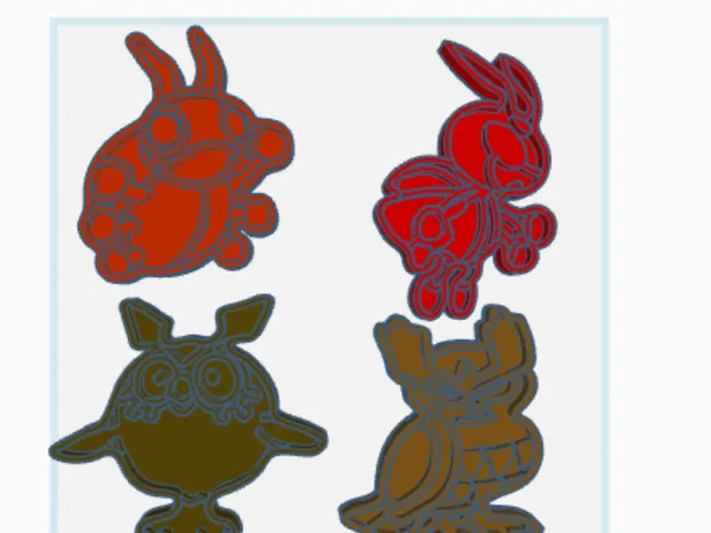 Pokemon Cookie Cutters Set 1/244
