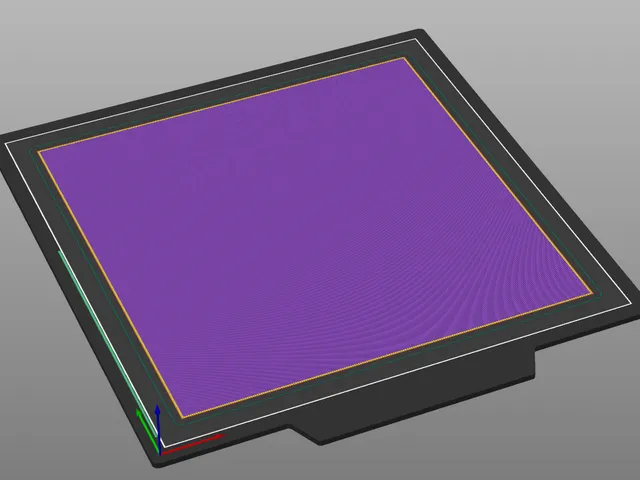 First Layer Bed Level Test