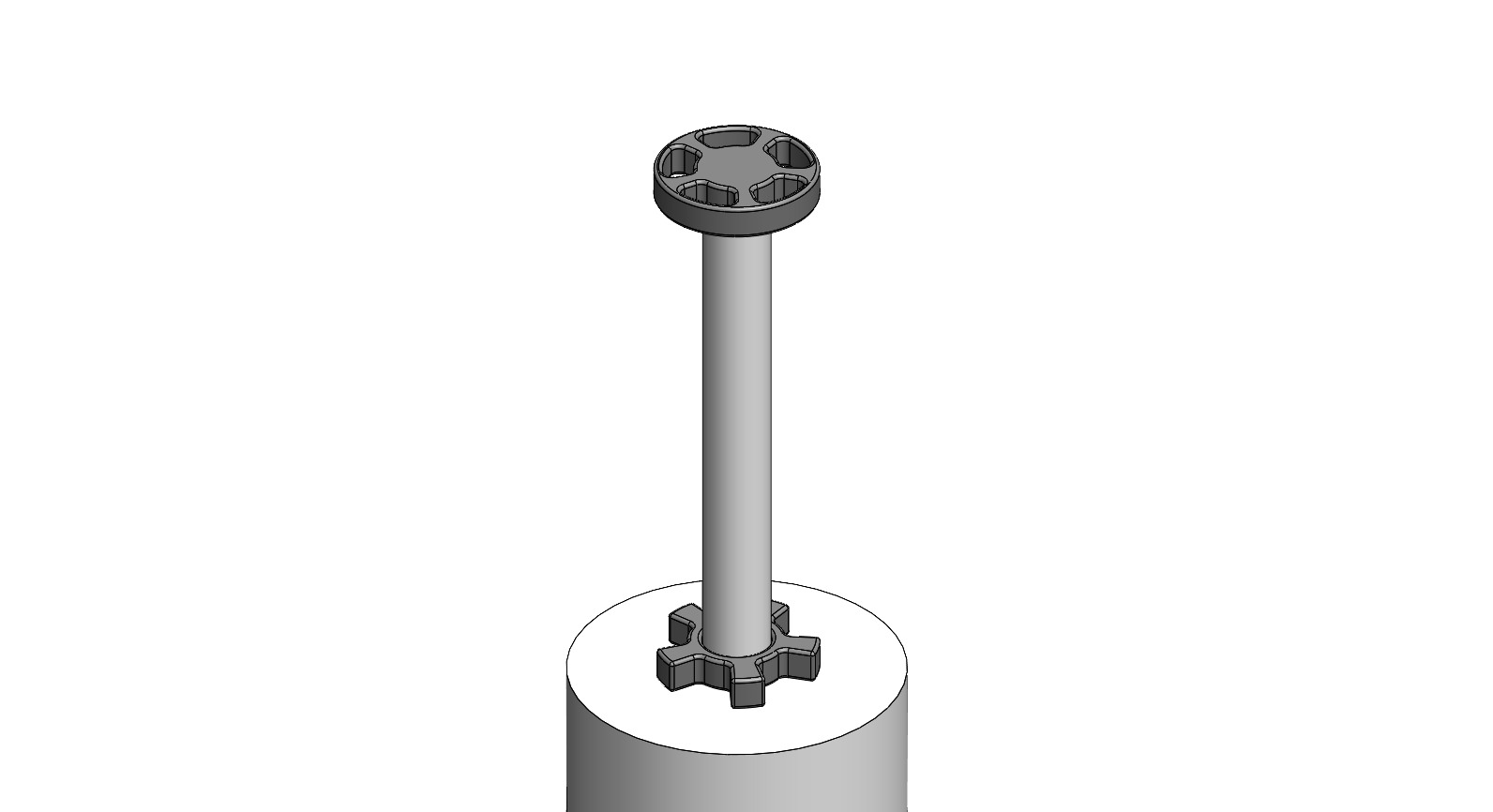 PJ120 Pool Filter Cartridge Cleaner Mount for 2in PCV