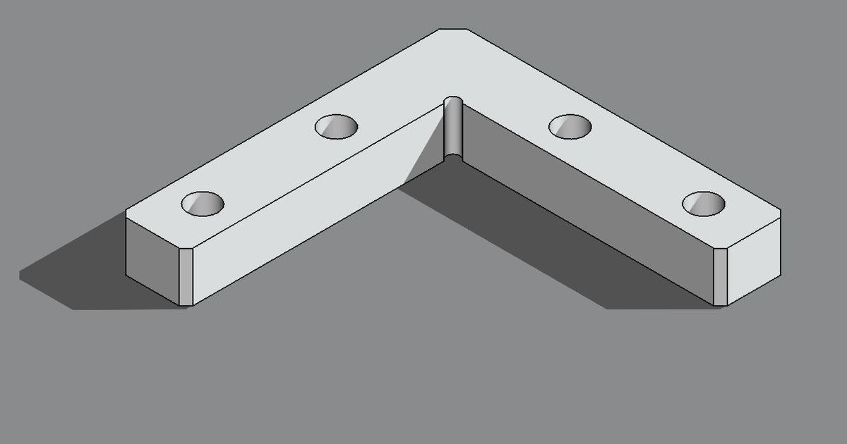 Right Angle Clamp for Woodwork by Mark Ayton [MANTOGA] Download free STL model