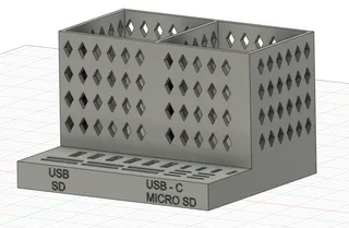 BASE USB by rickyveiga | Download free STL model | Printables.com