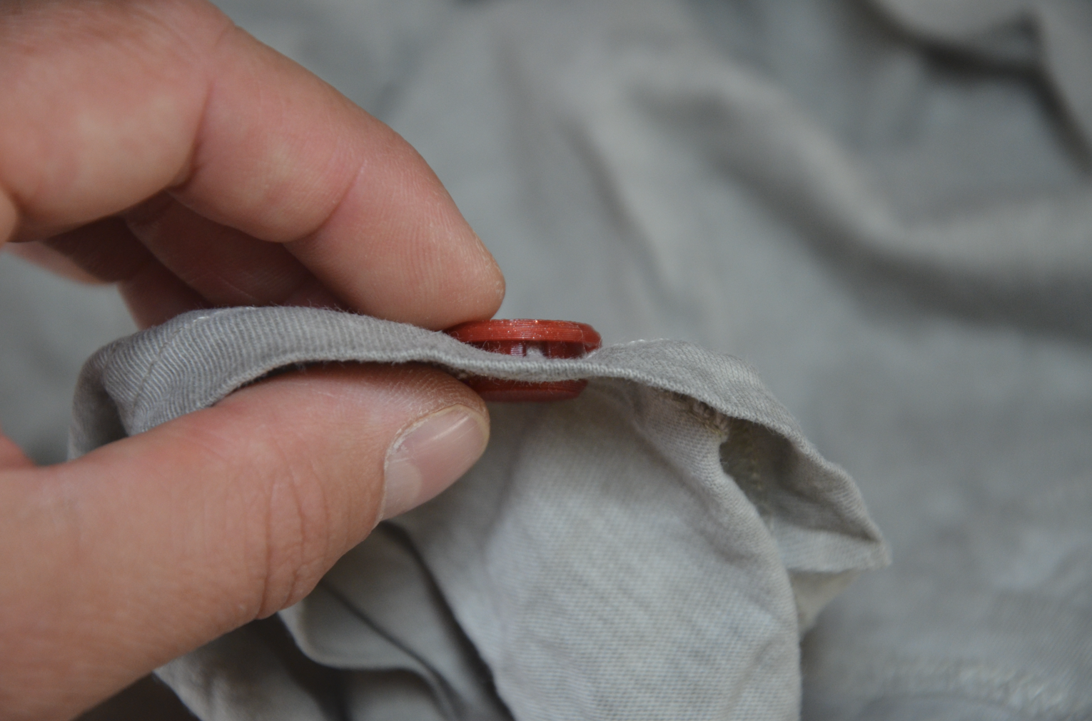 snap on button, no stitching no sewing — miniatura 2