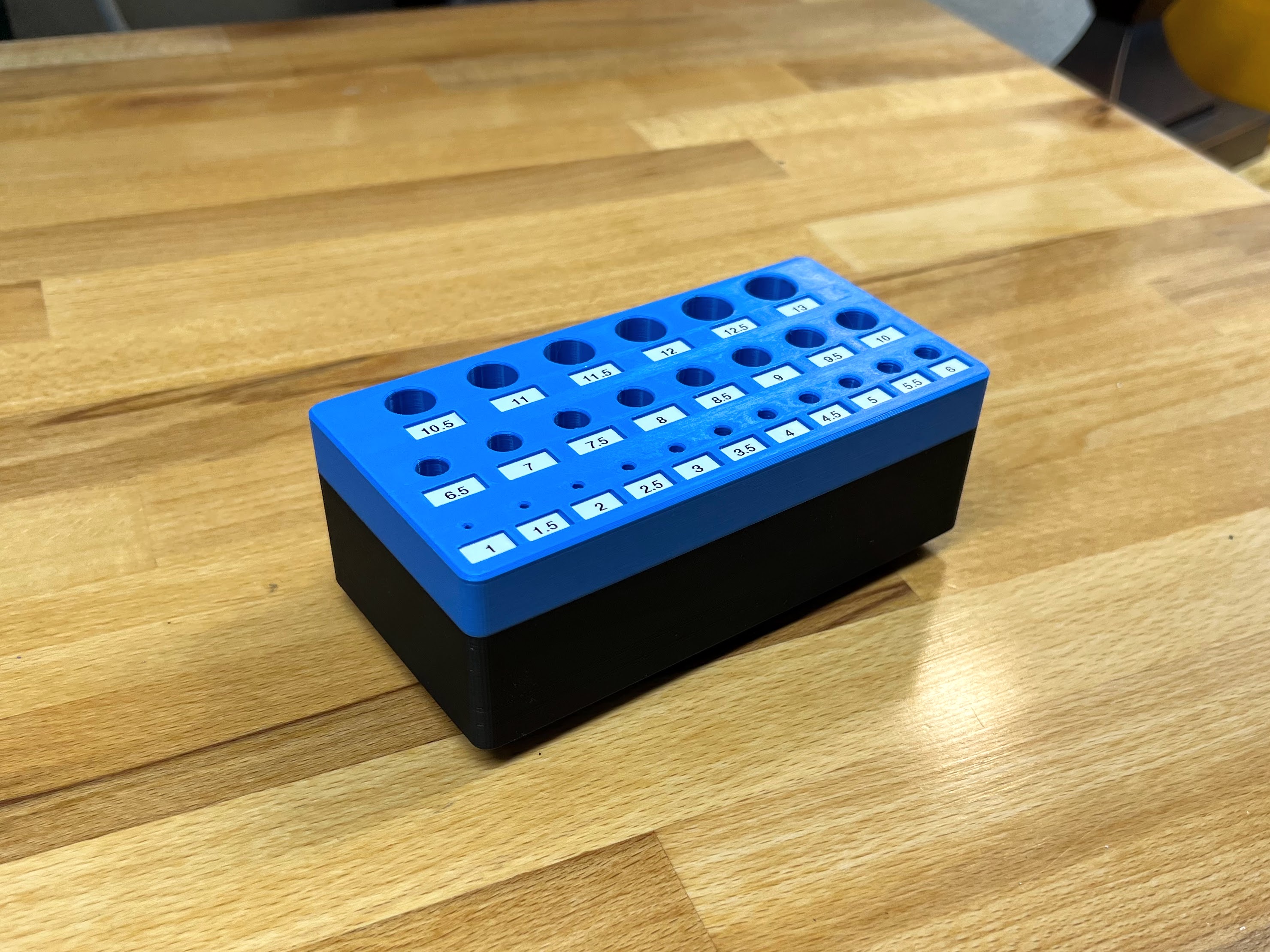 Transfer Punch Set Base Metric by Download free STL model