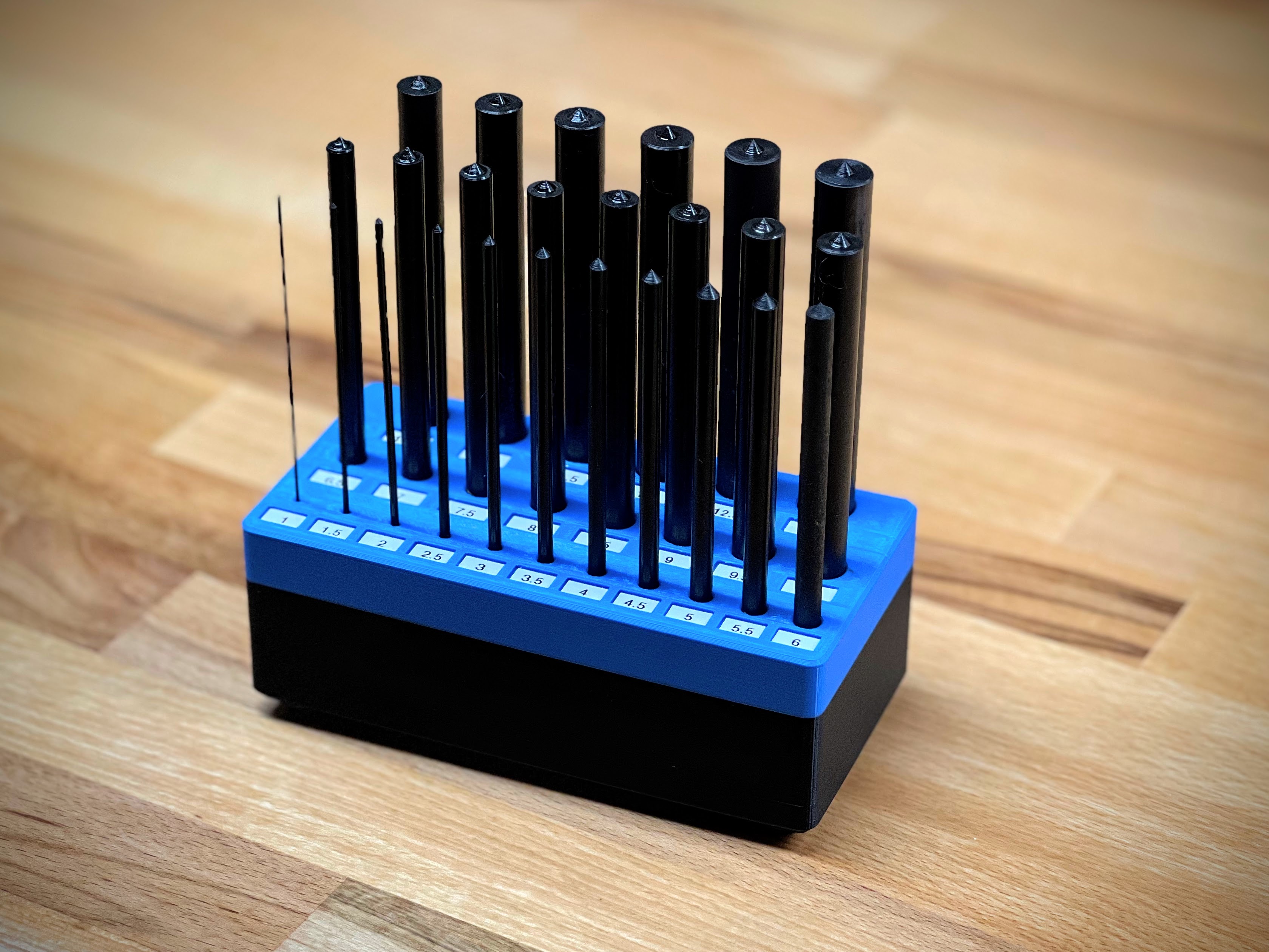 Transfer Punch Set Base Metric by Download free STL model