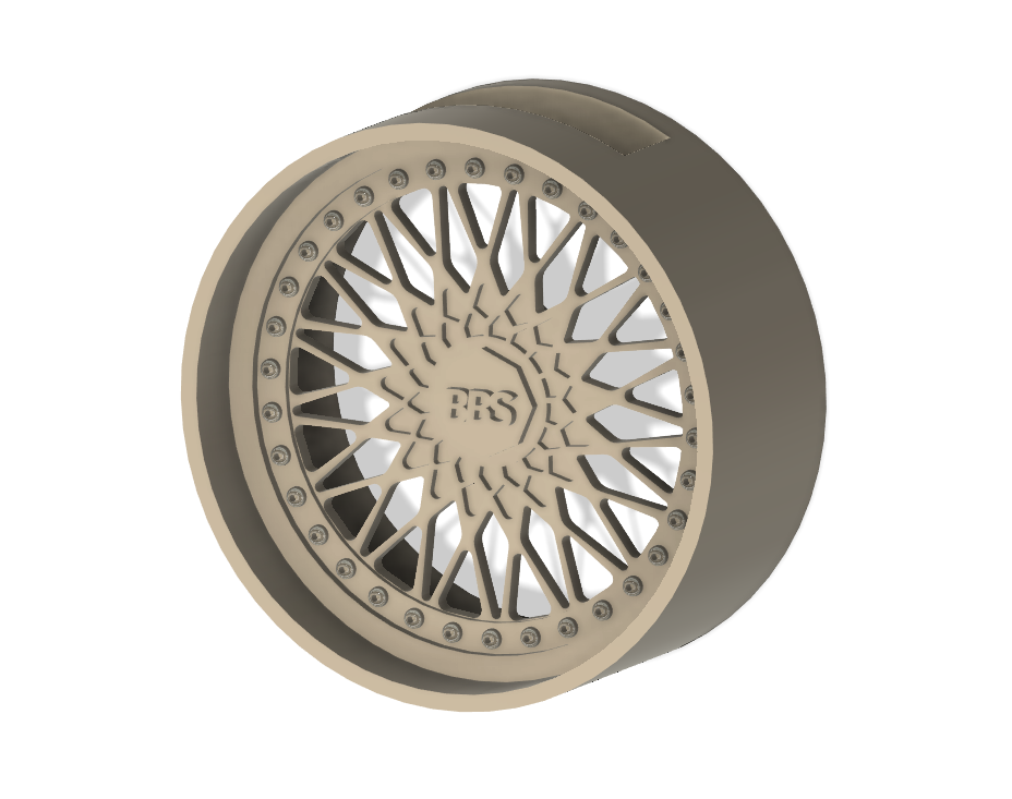 Keychain / Chain fob BBS rims Super RS (recommended SLA)
