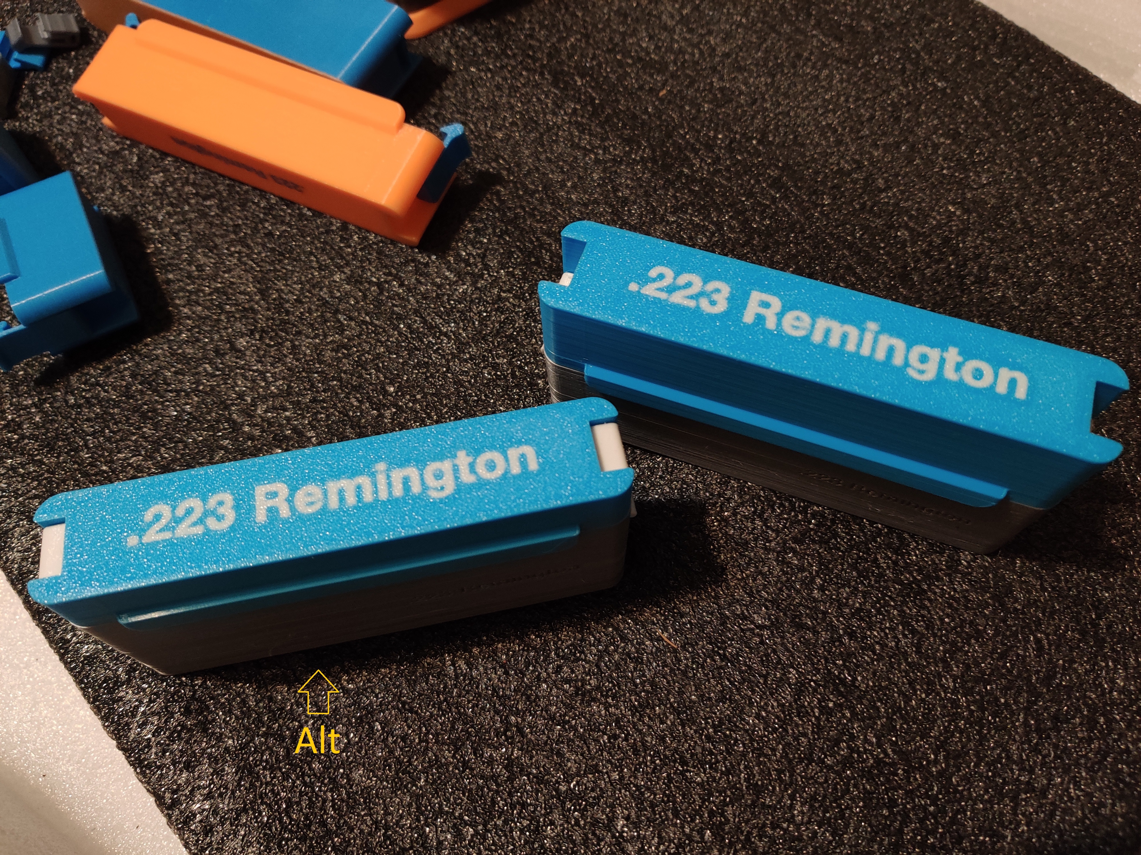 25 Creedmoor, Pocket Recessed Spring and Snap Latch Modular Ammo Box