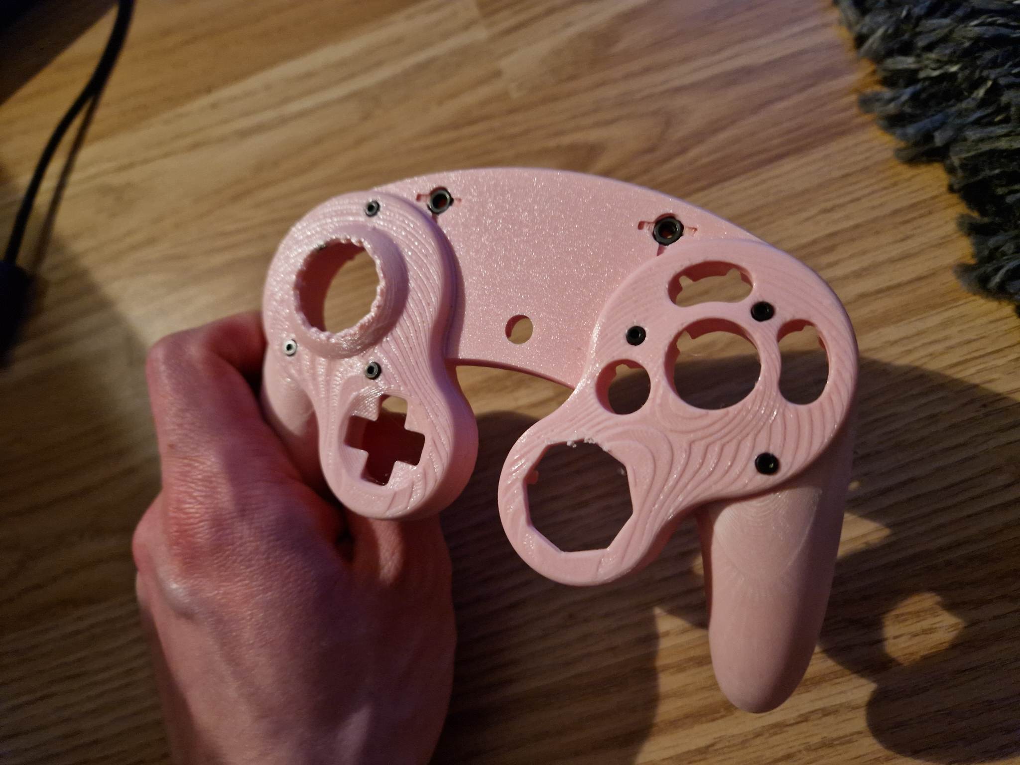 Miniatura 10 do modelo 3D FDM Gamecube controller top shell
