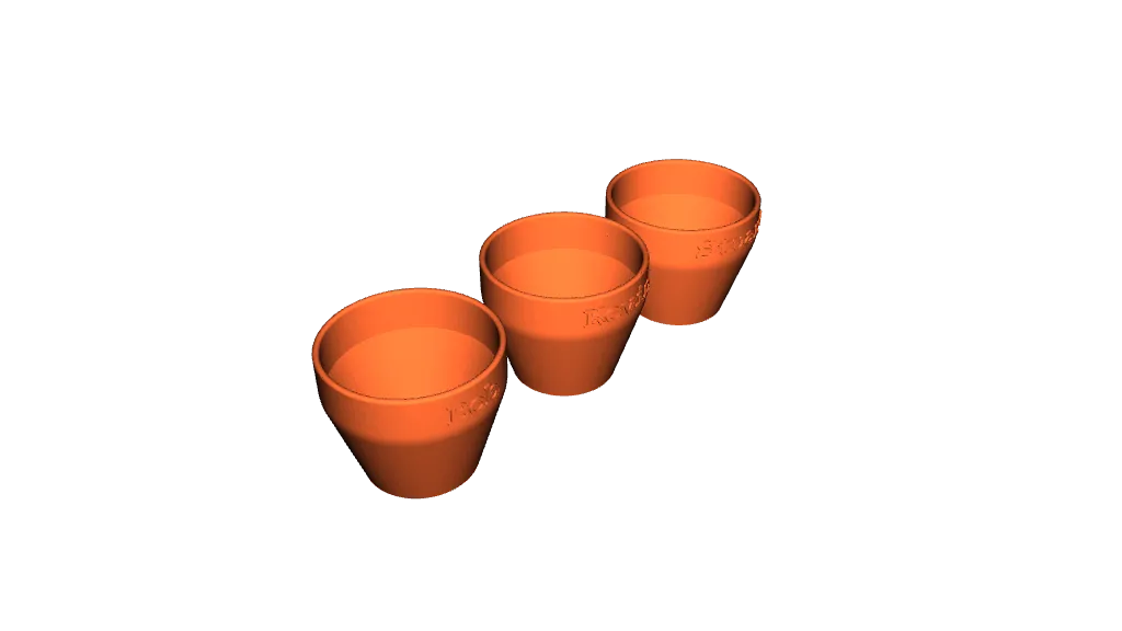 IKEA Mini Cacti Pot by Uko | Download free STL model | Printables.com