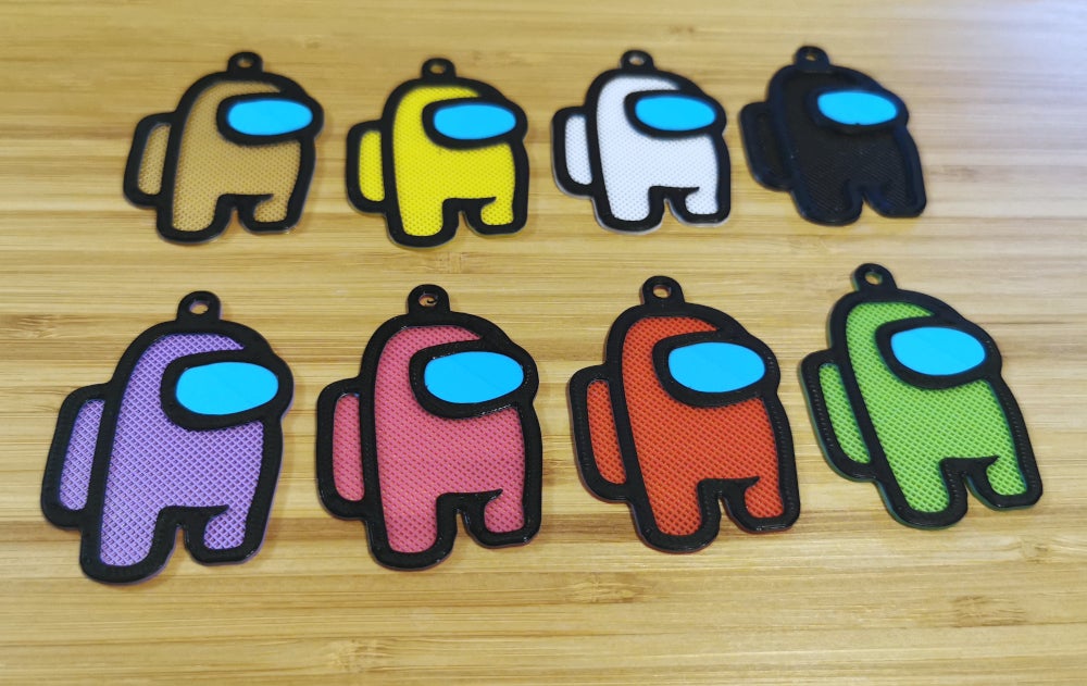 Among Us keychain