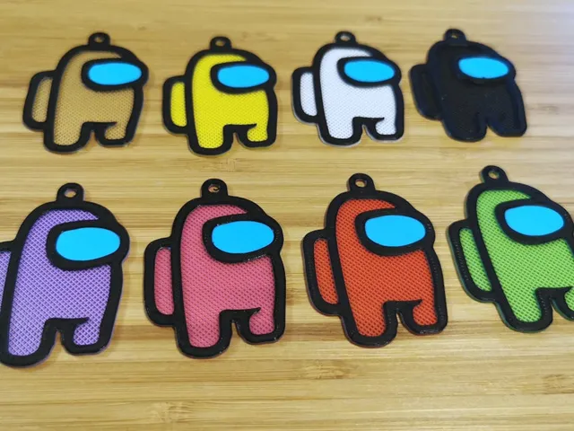 Among Us keychain
