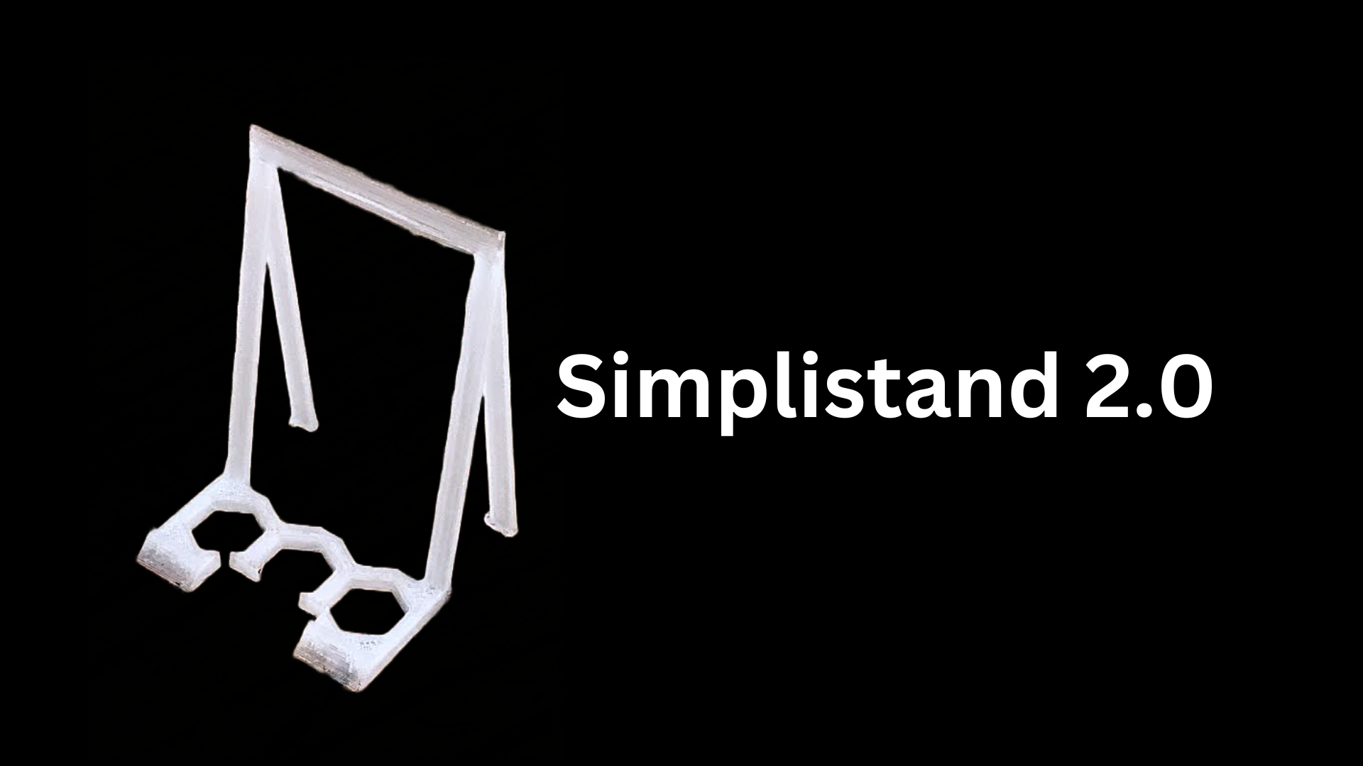 Simplistand 2.0 - A Simplistic Phone Stand