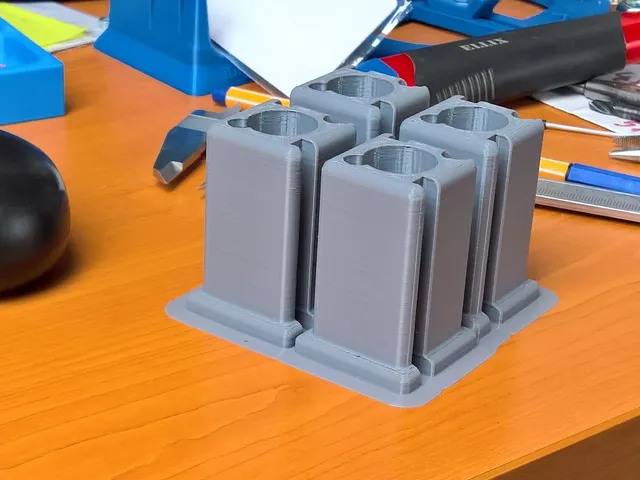 Feet for CR10 S4 with slot for paneling.