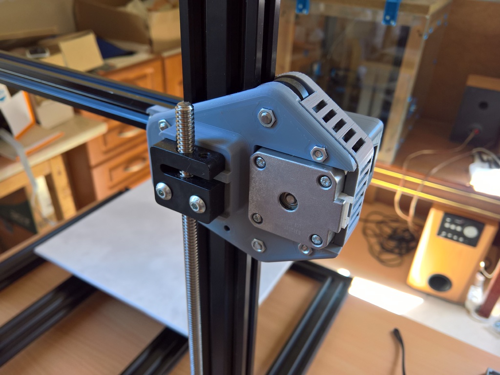 Ender 3 X gantry carriages, without eccentric nuts, self square. by