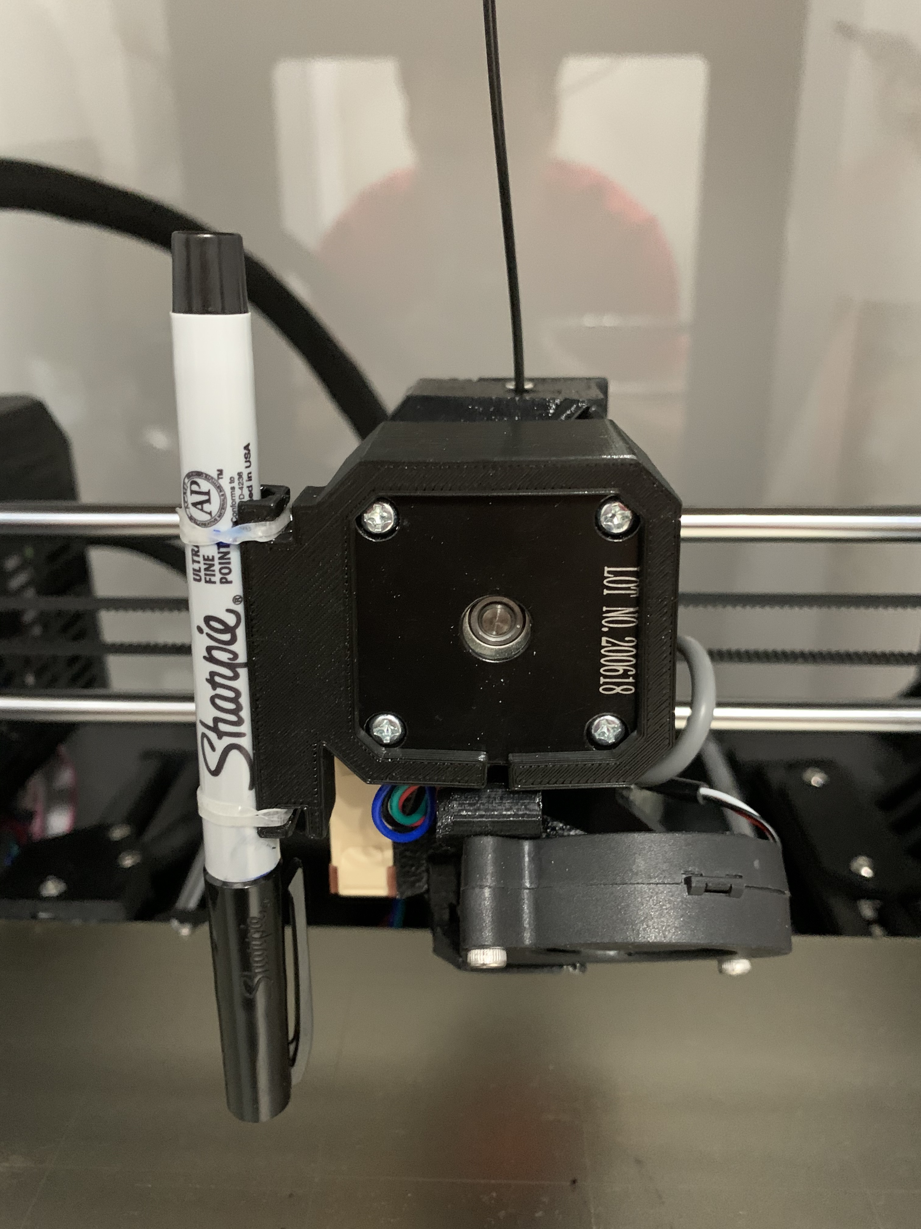 Miniatura 2 do modelo 3D MK3S Plotter pen mount