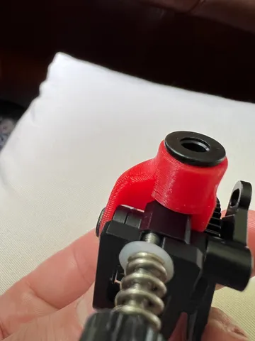 BOWDEN CLIP ADAPTER FOR VZ-HEXTRUDORT CNC USING THE SPEC'D MELLOW COLLETS