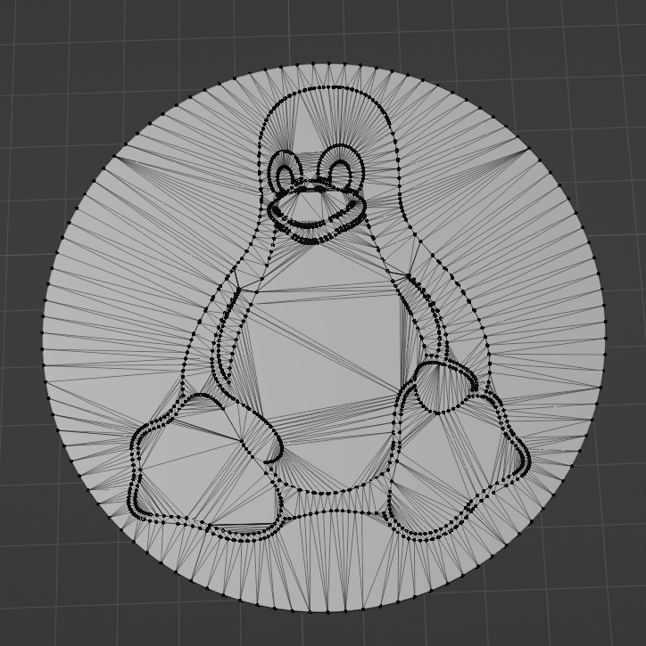 Multi material tux coaster by experify3d | Download free STL model ...